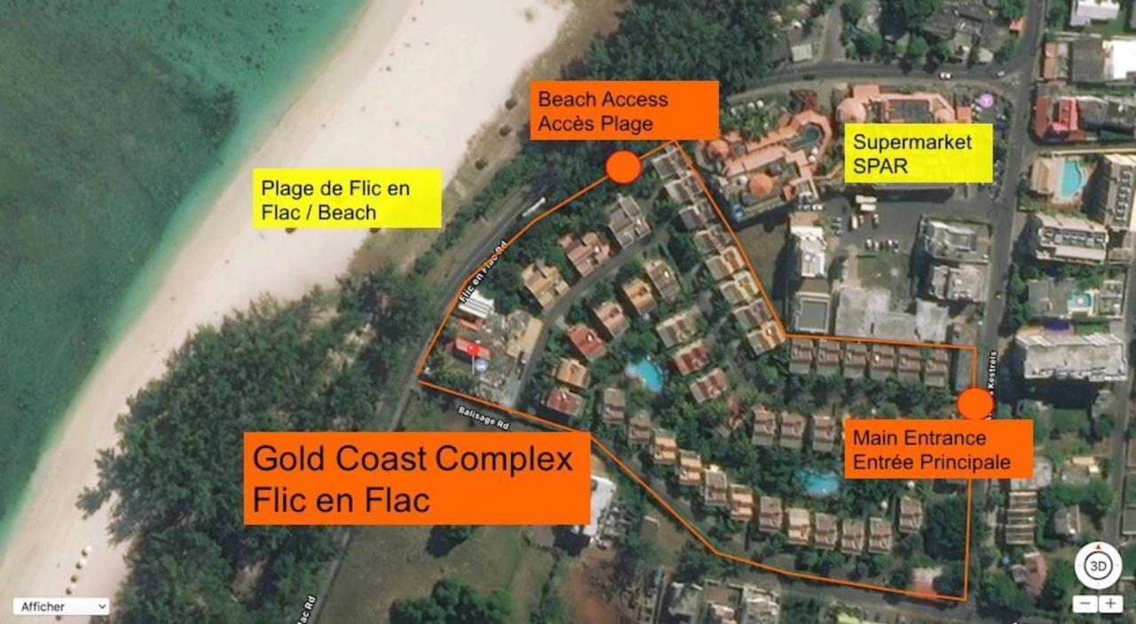 Beachfront Villa In A Beautiful And Secured Complex Flic en Flac Bagian luar foto