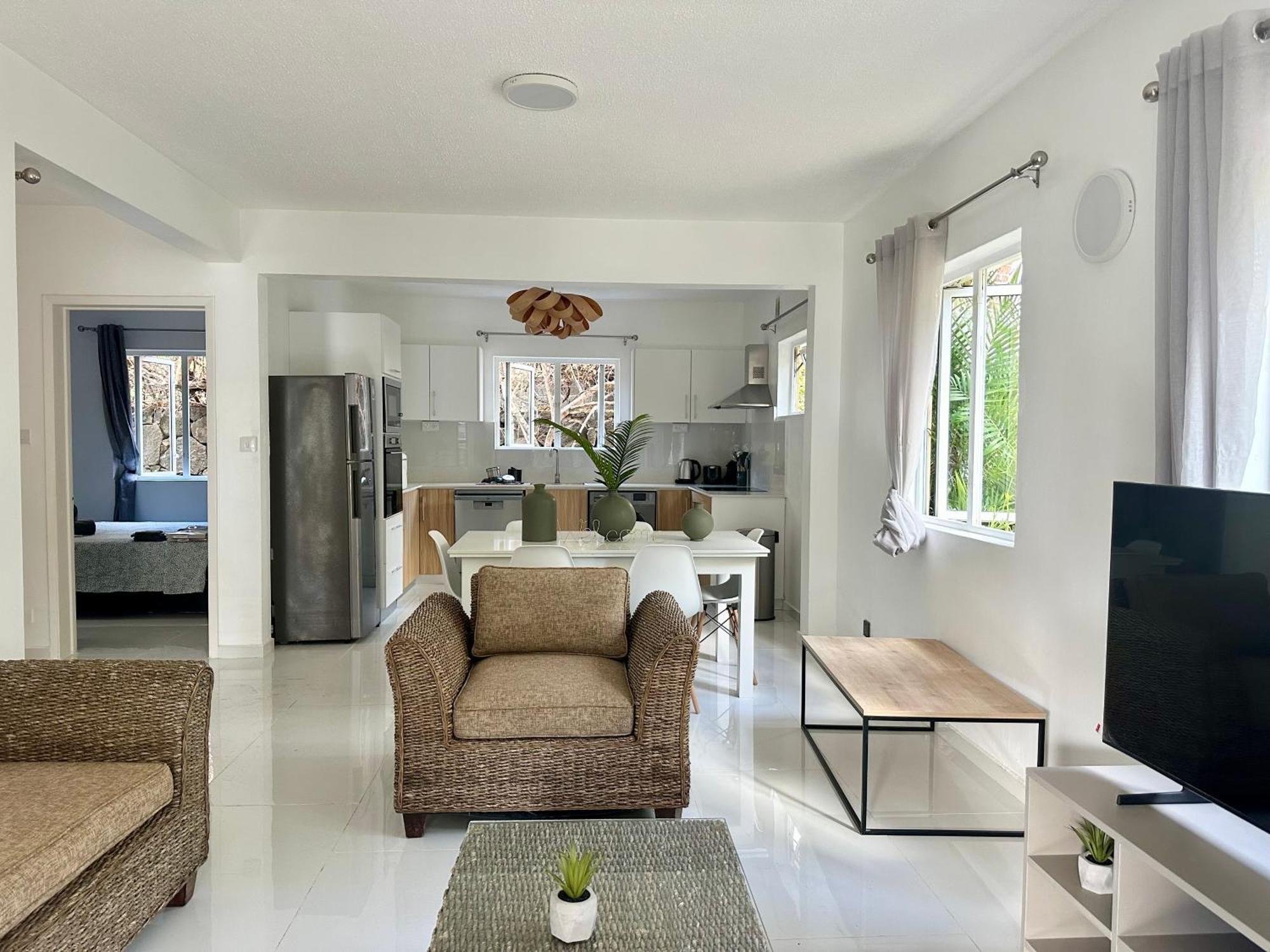 Beachfront Villa In A Beautiful And Secured Complex Flic en Flac Bagian luar foto